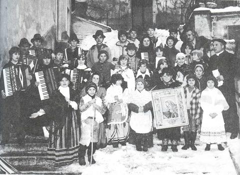 I piccolissimi della Pasquarella di Cascia - Pasquarelle in Valnerina di Mons. Elio Zocchi