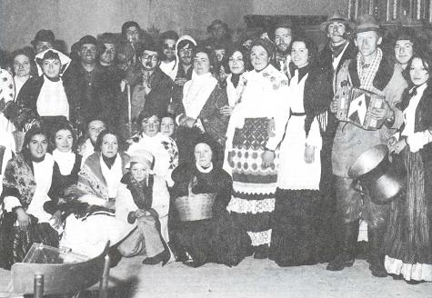 Gruppo del Pian di Chiavano - Pasquarelle in Valnerina di Mons. Elio Zocchi