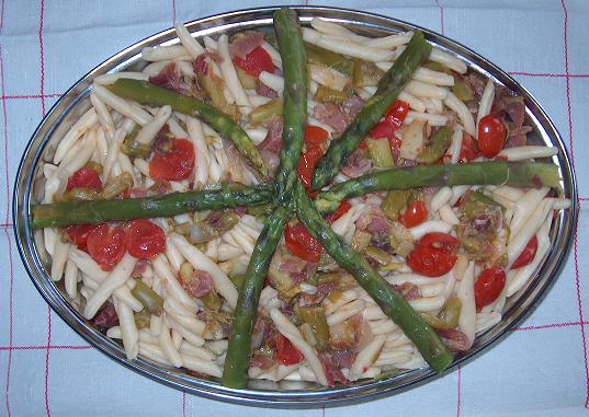 Ricetta: Cavatelli asparagi e speck