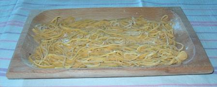 Ricetta: Spaghetti alla chitarra con rag e misto funghi di Nonna Camilla