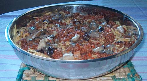 Ricetta: Spaghetti alla chitarra con rag e misto funghi di Nonna Camilla